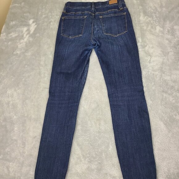 Judy Blue Jeans Womens 5/27 Blue Stretch Skinny Fit‎ Faded Pull On - Picture 13 of 13